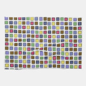 DIAG SQUARES Mixed Theedoek (Horizontaal)