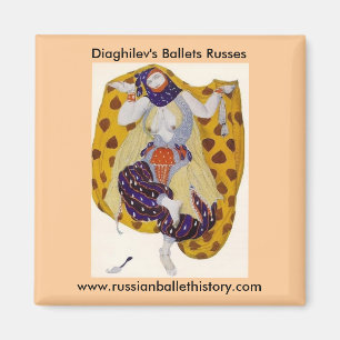 Diaghilev's Ballets Russes Magneet