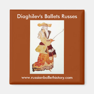 Diaghilev's Ballets Russes Magnet Magneet