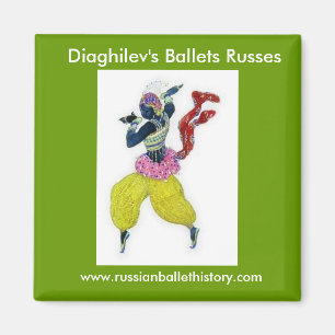Diaghilev's Ballets Russes Magnet Magneet