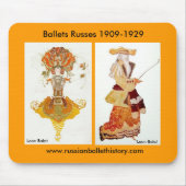 Diaghilev's ballets Russes Mousepad Muismat (Voorkant)