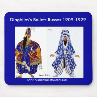 Diaghilev's ballets Russes Mousepad Muismat