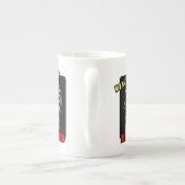 Diagnose: met vogel besmet porselein kop (Achterkant)