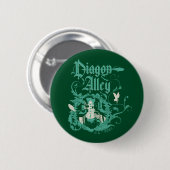 DIAGON ALLEY™  Graphic Ronde Button 5,7 Cm (Voorkant /achterkant)