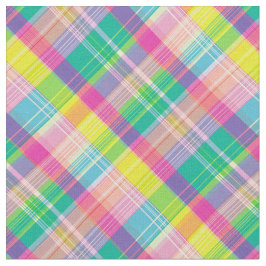 Diagonaal Carnaval Plaid Stof