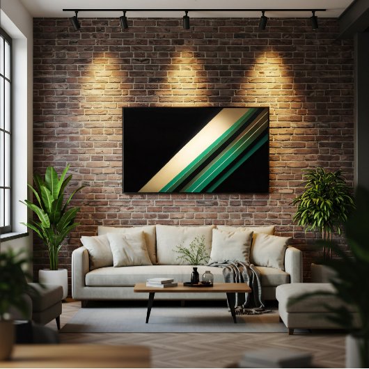 Diagonaal Elegantie Poster