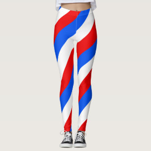 Diagonaal gestreept voor de nationale vlag van Pue Leggings