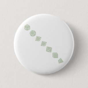 Diagonaal ijs (licht) ronde button 5,7 cm