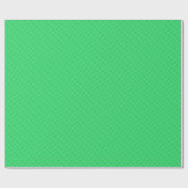 Diagonaal instripes - smaragdgroen en wit cadeaupapier (Vlak)