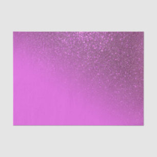 Diagonaal Magenta Paars Glitter Gradient Ombre Tissuepapier
