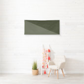 Diagonaal mos groene textuur banner (Insitu)