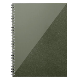 Diagonaal Moss Groen Aangepast Notitieboek