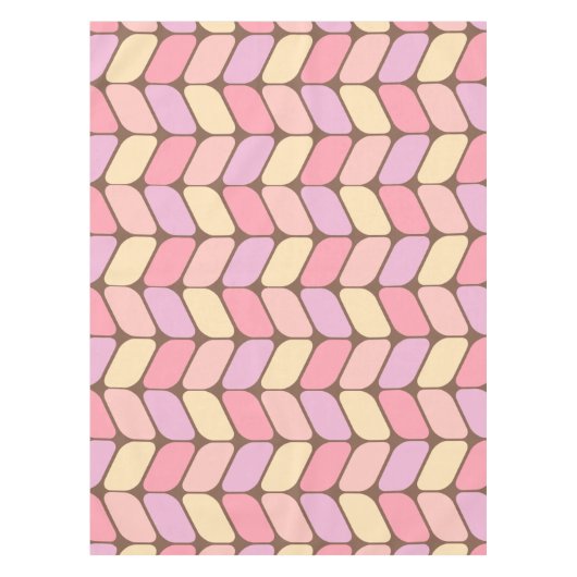 diagonaal rechthoekige ijskap tafelkleed (Voorkant)