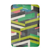 Diagonaal Slipstream-patroon Badmat (Voorkant Verticaal)