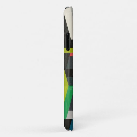Diagonaal Slipstream-patroon Case-Mate iPhone Case (Achterkant/rechts)
