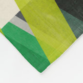 Diagonaal Slipstream-patroon Fleece Deken (Hoek)