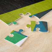 Diagonaal Slipstream-patroon Legpuzzel (Zijkant)