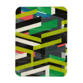 Diagonaal Slipstream-patroon Magneet (Verticaal)