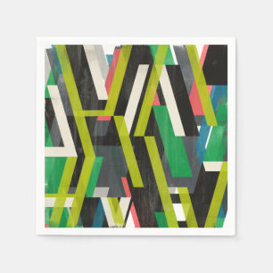 Diagonaal Slipstream-patroon Servet