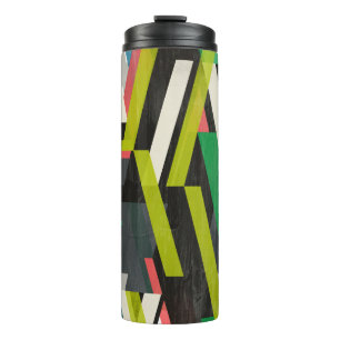 Diagonaal Slipstream-patroon Thermosbeker