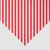 Diagonaal snoeprietstrips met kerstrood en wit tissuepapier (Detail)
