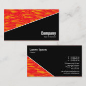 Diagonaal V3 - Zwart - Abstract 080716(011) Visitekaartje (Voorkant / Achterkant)