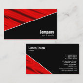 Diagonaal V3 - Zwart - Abstract 190716(01) Visitekaartje (Voorkant / Achterkant)