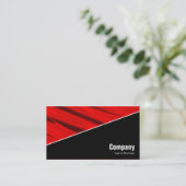 Diagonaal V3 - Zwart - Abstract 190716(01) Visitekaartje (Staand voorkant)
