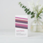 Diagonaal Visitekaartje (Staand voorkant)