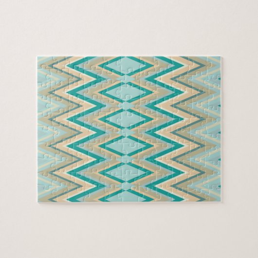 diagonaal zigzag-telefoons legpuzzel (Horizontaal)