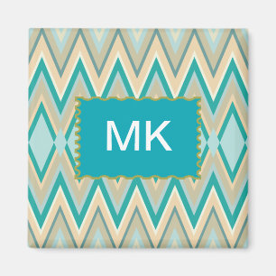 diagonaal zigzag-telefoons magneet