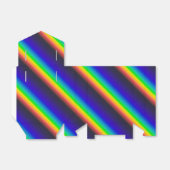 Diagonaal zonnespectrum bedankdoosjes (Uitgevouwen)