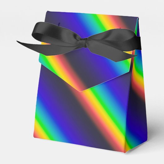 Diagonaal zonnespectrum bedankdoosjes (Voorkant Zijde)