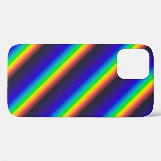 Diagonaal zonnespectrum Case-Mate iPhone case (Achterkant (horizontaal))