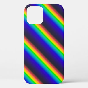 Diagonaal zonnespectrum iPhone 12 hoesje