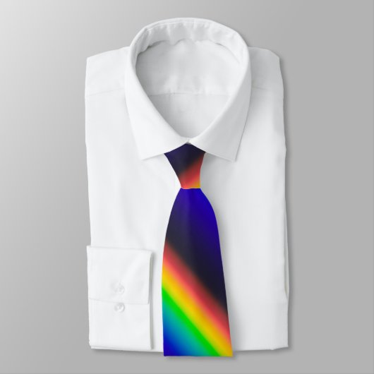 Diagonaal zonnespectrum stropdas (Gebonden)