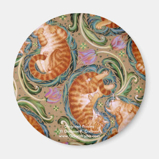 Diagonal Paisley, Diagonal Paisley Darlene P. ... Magneet