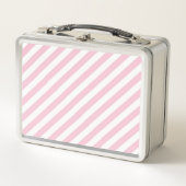 Diagonal white and pink stripes pattern (Voorkant)