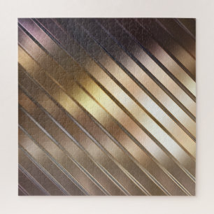 Diagonale gouden abstracte achtergrond. legpuzzel
