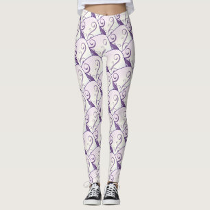 diagonale mardi gras maskers Thunder_Cove Leggings