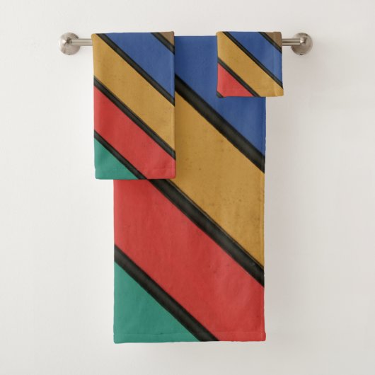 Diagonale multicolore (En situation)