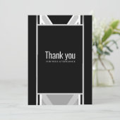 Diagonale noire, grise, métallique rayée merci c (Debout devant)