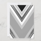 Diagonale noire, grise, métallique rayée merci c (Dos)