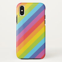 Diagonale regenboogstrips: mobiele telefoondraagta