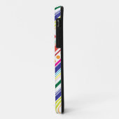 Diagonale Stippen Case-Mate iPhone Case (Achterkant/links)