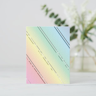 Diagonale strepen achtergrond 10 feestdagenkaart