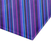 Diagonale strepen in blauw en paars snijplank (Hoek)