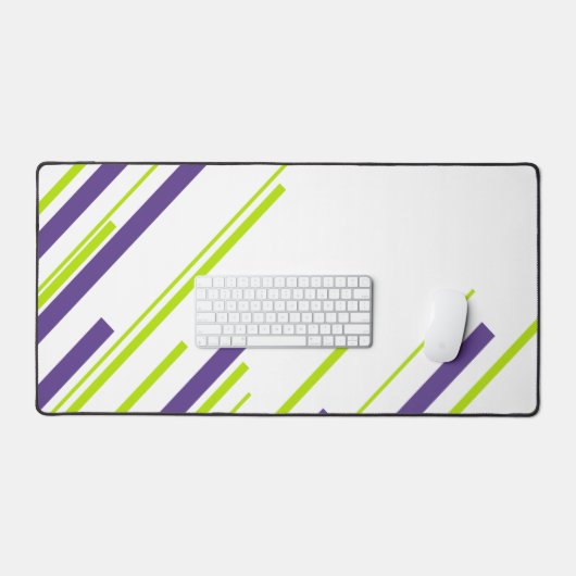Diagonales en vert citron vert et violet (Clavier et souris)