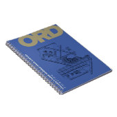 Diagram van Chicago O'Hare Airport (ORD)-notebook Notitieboek (Rechterzijde)