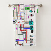 Diagramme de câblage de moto. (En situation)